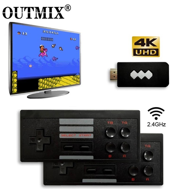 4K HDMI Video Game Console Built in 568 Classic Games Mini Retro 
