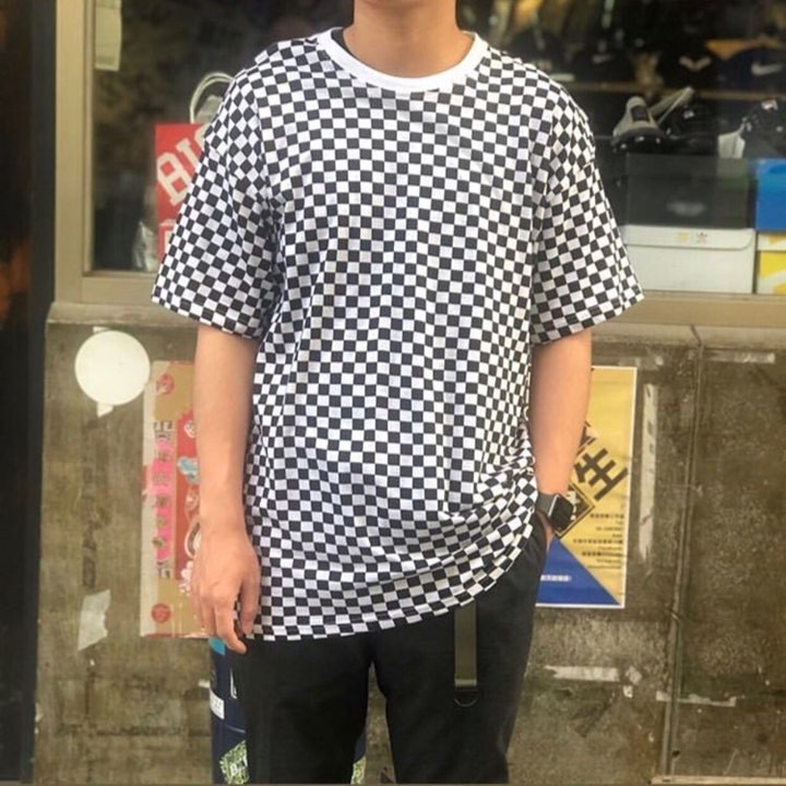 supreme checkered tee