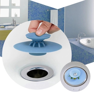 Rubber Bath Tub Sink Floor Drain Stopper Tool 10cm Snug Plug Clog Bathroom Tool 