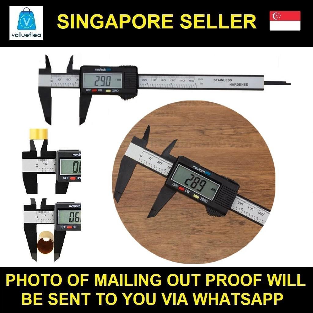 (Battery included) 150 mm 6 inch LCD digital Electronics Vernier