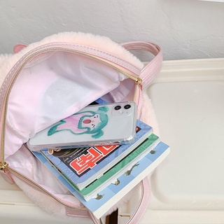 MOCHO1 Plush Backpacks Kawaii Toys Gifts My Melody Cartoon Cinnamoroll Stuffed Bag #8
