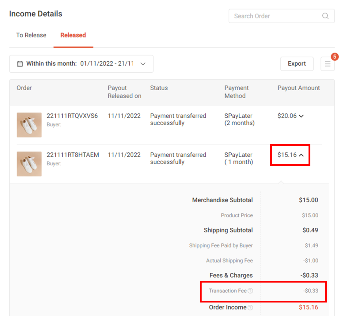 How are SPayLater Orders Shown in My Income? | Shopee SG Seller ...