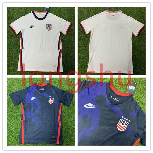 blue white soccer jersey