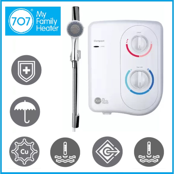 707 Instant Water Heater Compact | Shopee Singapore