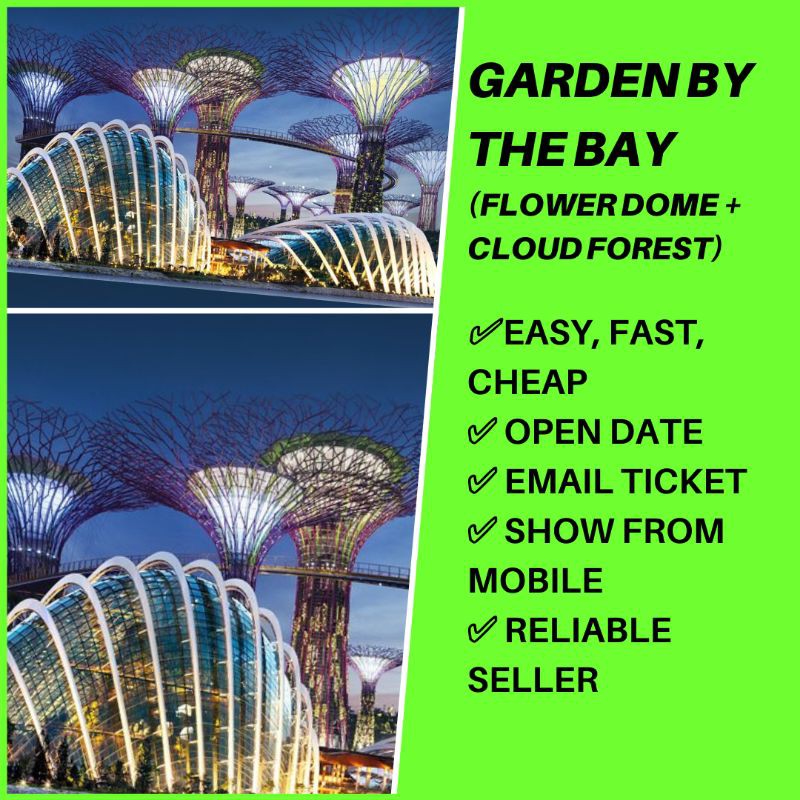 Garden By The Bay Flower Dome Ticket is rated the best in 04/2024 BeeCost