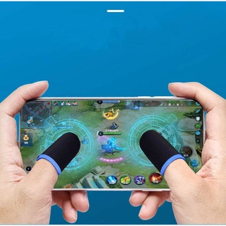 2pcs（1 Pair ）Game Finger Anti-Sweat Thumb Cover Professional Touch Screen Finger Sleeve for Mobile