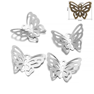 (100pcs)Hollow butterfly fashion bracelets, necklaces, headwear, hair accessories and other jewelry decoration, creative DIY