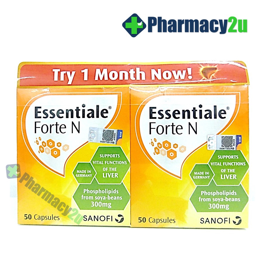 SANOFI ESSENTIALE FORTE N PHOSPHOLIPIDS CAPSULES 50S ...