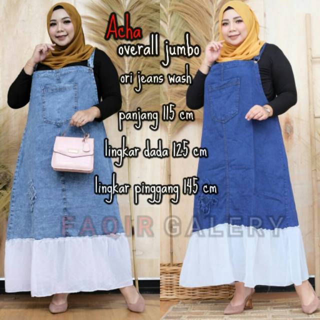 overall jeans big size