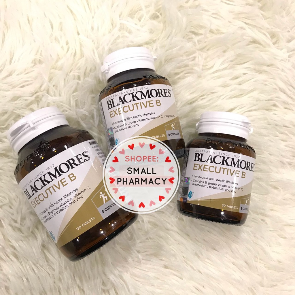 Blackmores Executive B With Vitamin C , Magnesium, Potassium , Zinc 30s ...