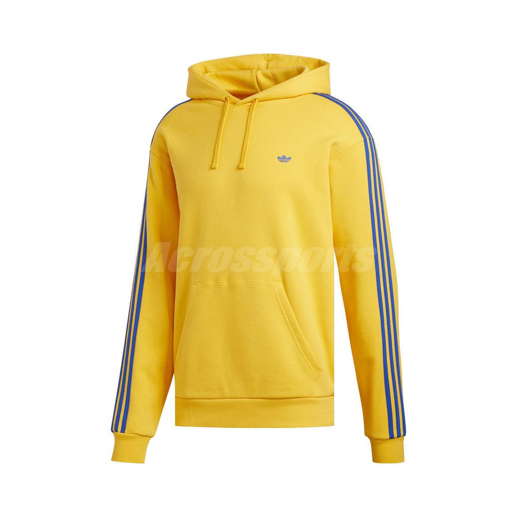 blue and yellow adidas hoodie