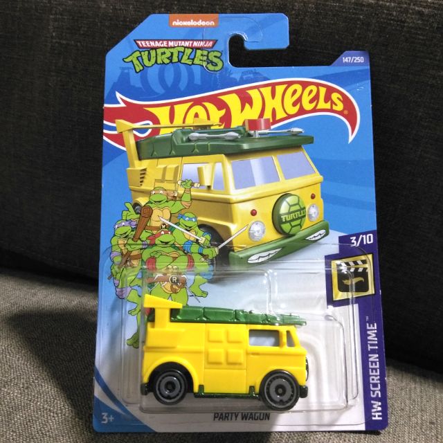 hot wheels turtle van