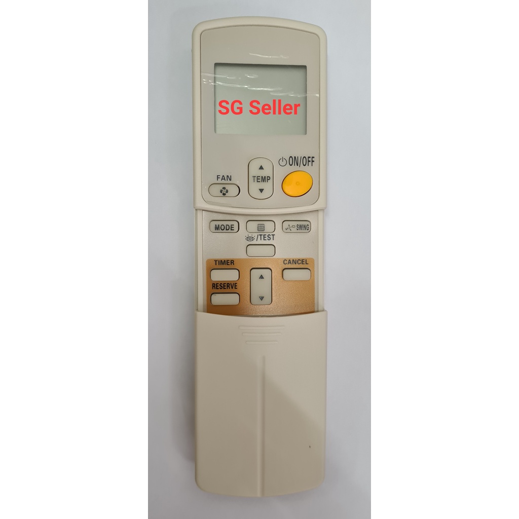 Daikin Cassette Aircon Remote Shopee Singapore