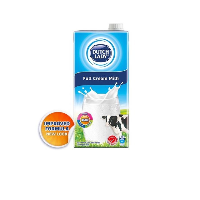 Dutch Lady Full Cream Milk 1L Shopee Singapore