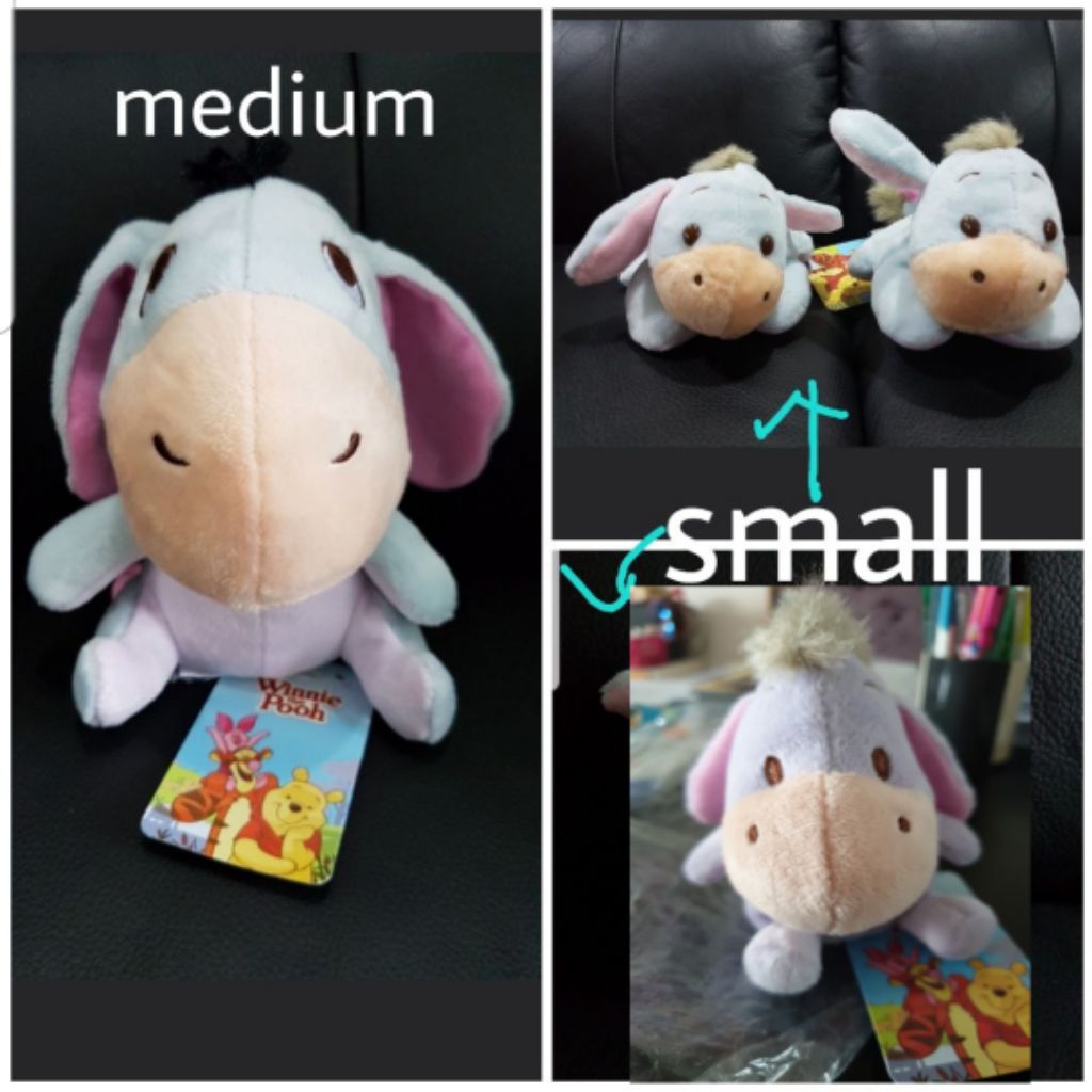 small eeyore soft toy