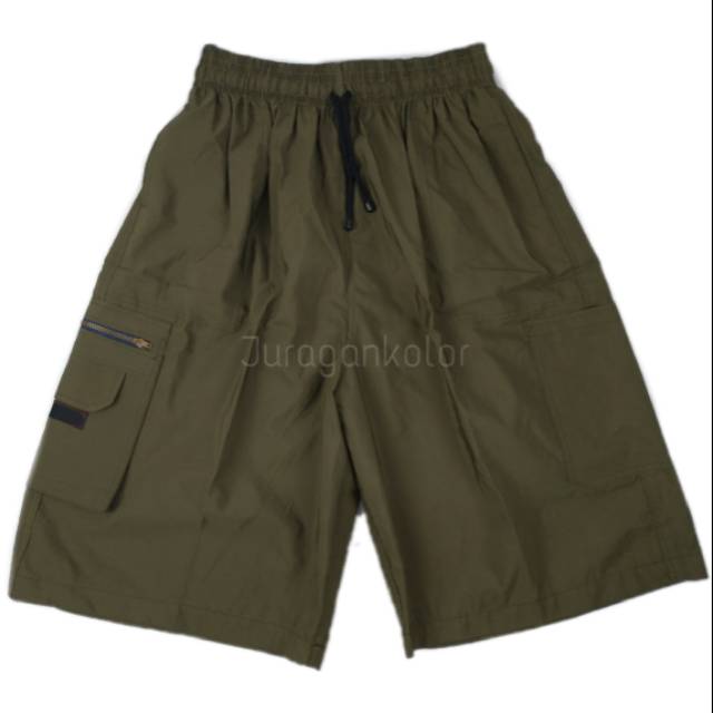 mens cargo shorts with elastic sides