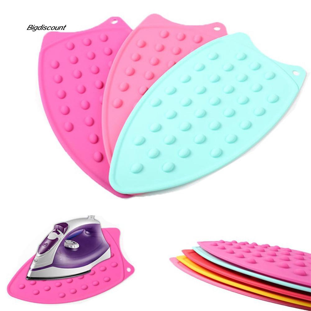 Silicone Hot Heat Protection Underlay Iron Stand Mat Rest Ironing