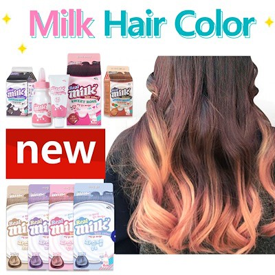 Ezn Real Milk Hair Color 140ml Hair Dye Korean Cosmetics