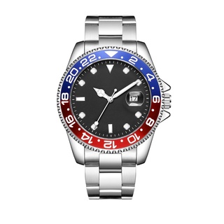 Men's Watch Men's Business Date Calendar Watch Fashion Stainless Steel Men's Quartz Watch (Gift Box*1) #8