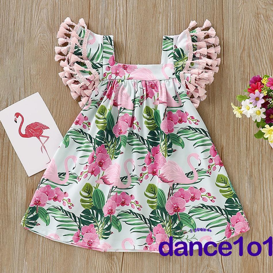 flamingo sundress