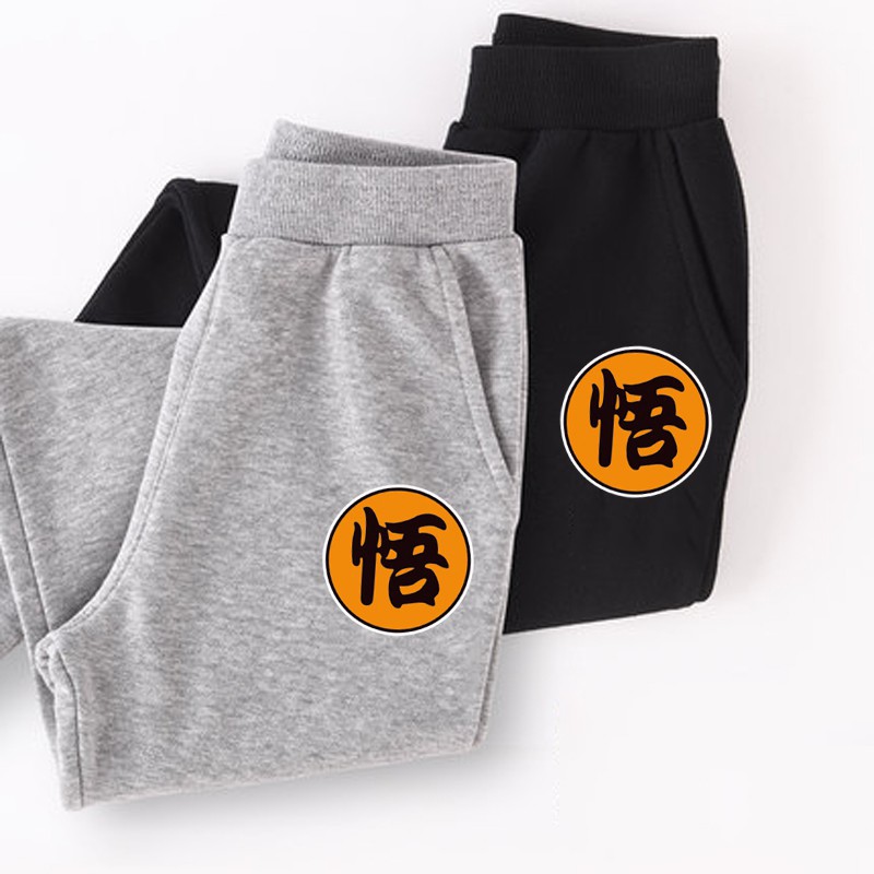 Fashion Goku Boys Pant Dragon Ball Icon Baby Trousers Kids Cotton Sweatpants Shopee Singapore - goku training pants roblox