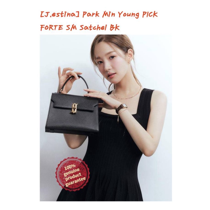 [J.estina] Park Min-young PICK FORTE SM Satchel BK (JHNCHD2BS855BK010