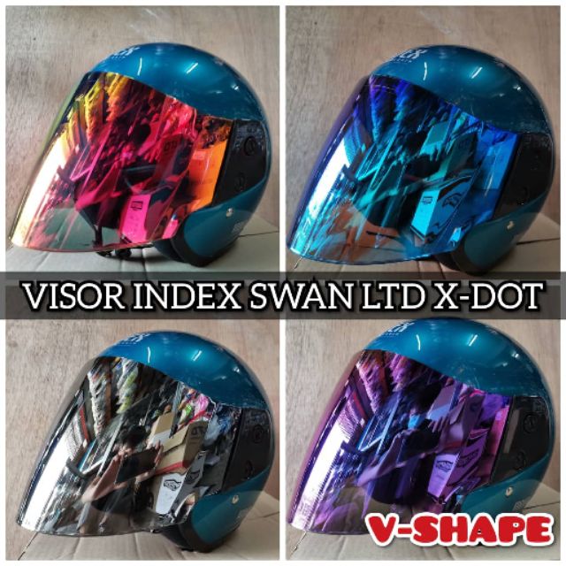 Malaysia] REVO SIANG MALAM VSHAPED VISOR ( HELMET LTD INDEX