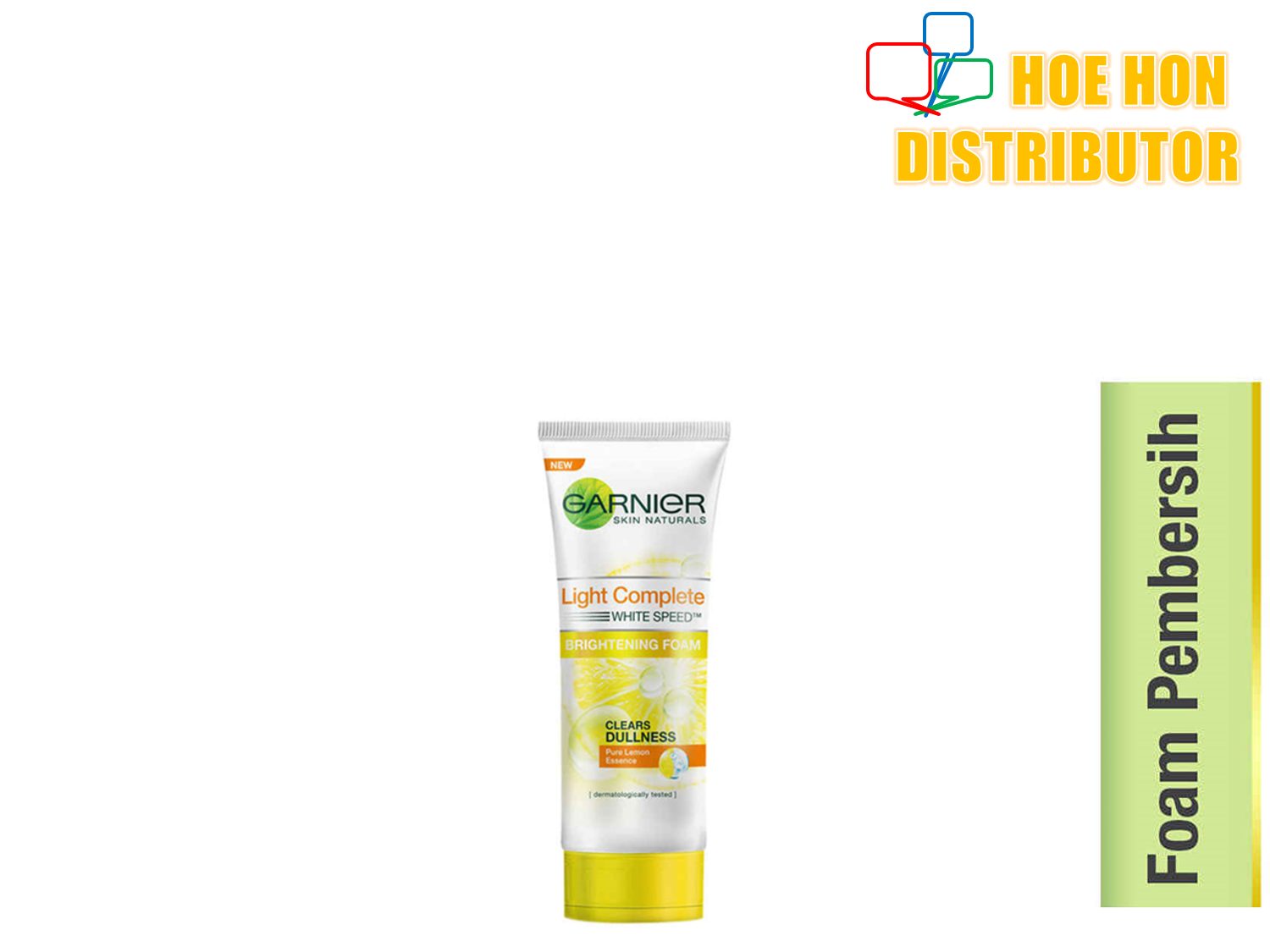 garnier light complete facial foam pure lemon