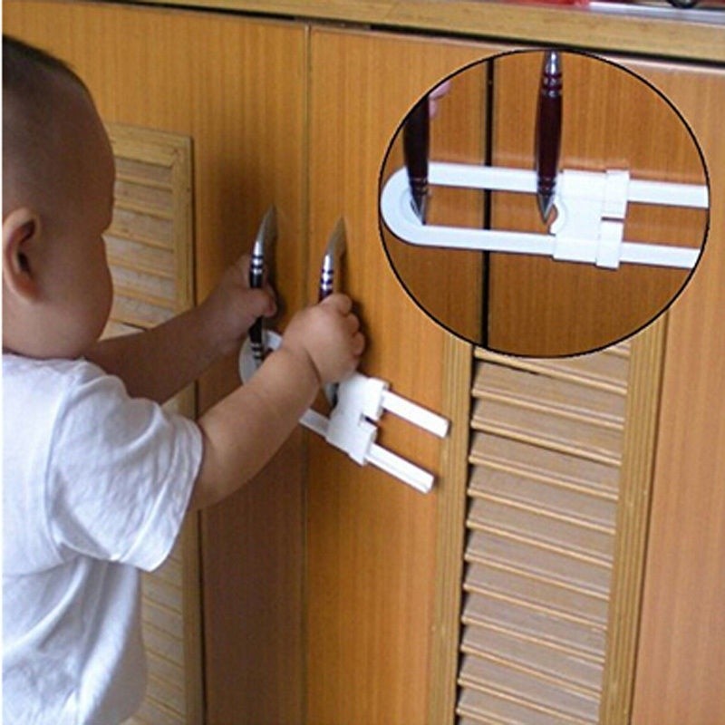 kitchen cupboard door child locks