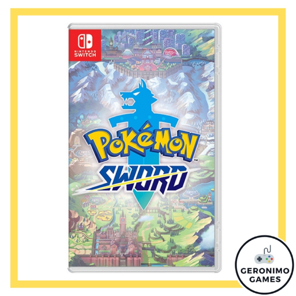 Nintendo Switch Pokemon Sword Shopee Singapore