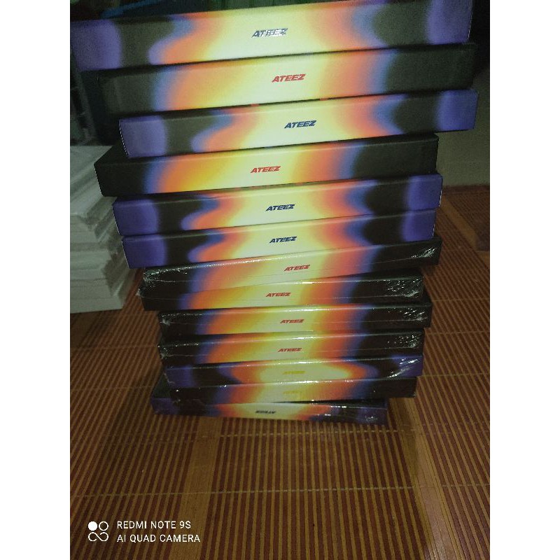 Shop Malaysia Ready Stock Ateez Fever Part 2 Album Shopee Singapore