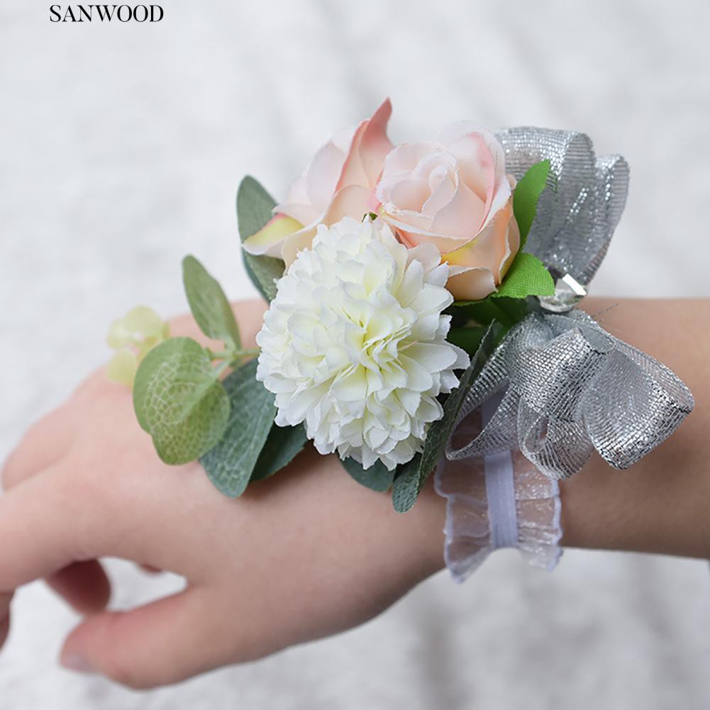 wedding bracelet corsages