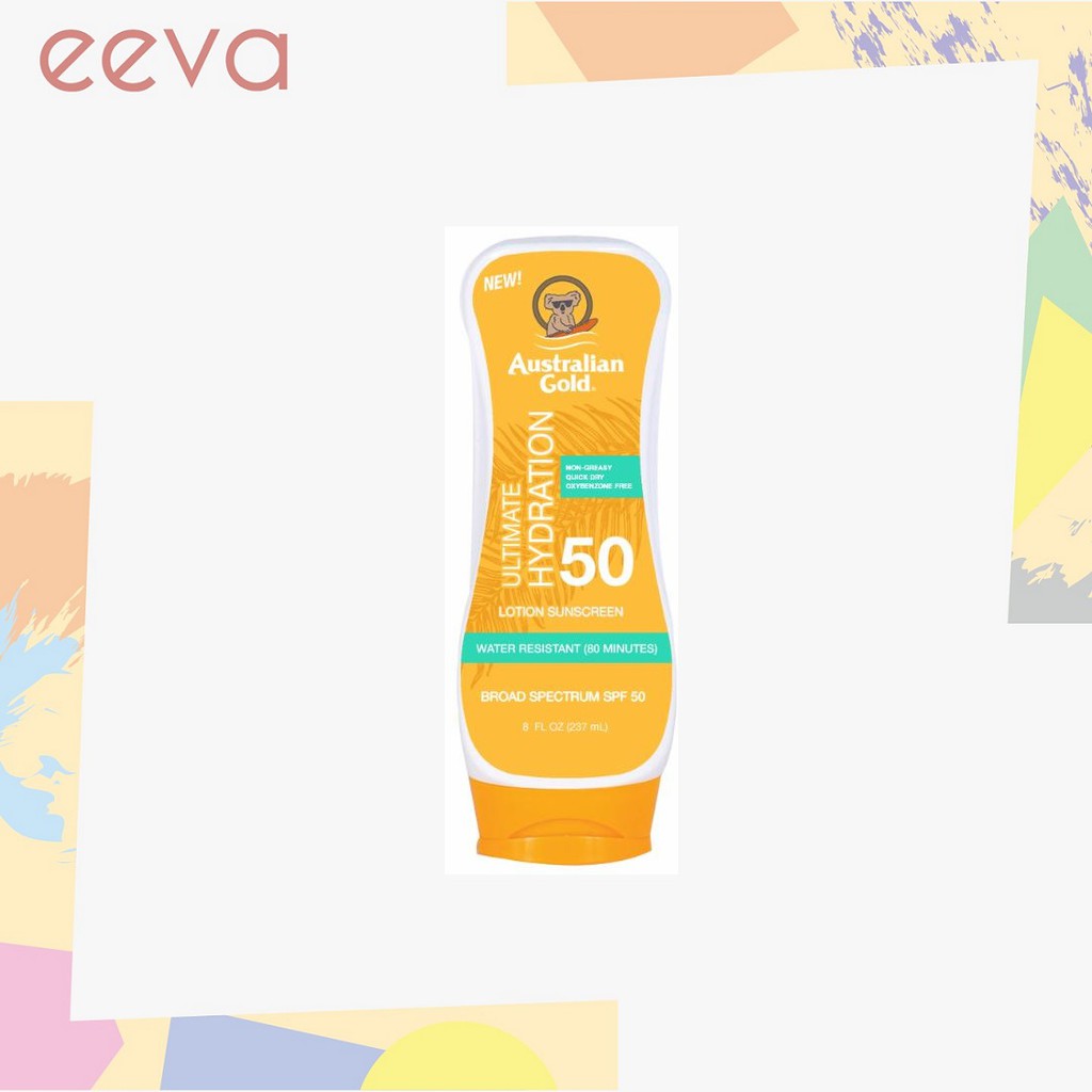 Australian Gold Sunscreen Ultimate Hydration SPF50 237ml Shopee Singapore