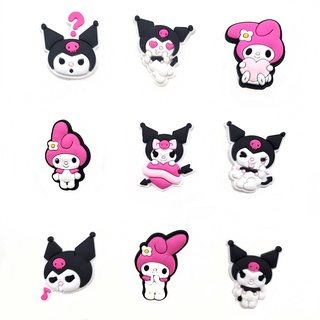 Cute Kuromi jibits Charm My Melody Shoe Charms croc Jibbits Pin Anime ...