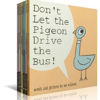 【Ready Stock】LATEST Pigeon Series 7 Book Set #Don't Let the Pigeon Drive the Bus! and other stories