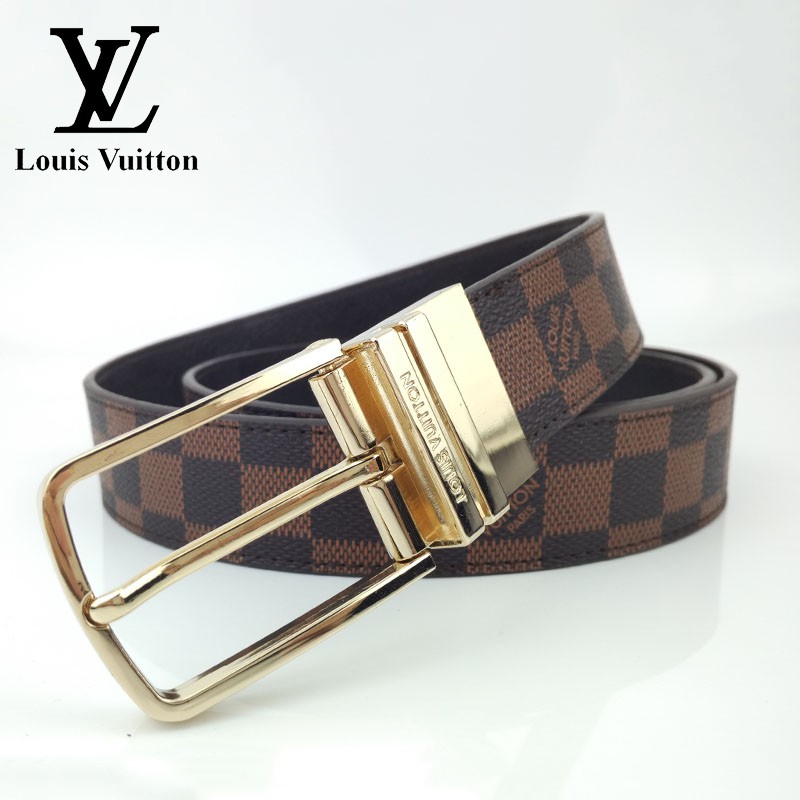 Original_Louis Vuitton Belt PU Leather Elastic Fashion Wide Belt For Women Stretch Thick Waist ...