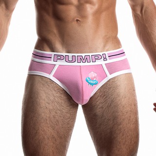 Image of thu nhỏ PUMP! Sexy Mens Underwear Men Briefs Mesh Underpants Comfortable Cotton Men Brief Personalized Breathable&Soft Man Underpants PU018 #0