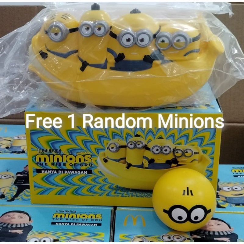 McDonald's Minions Carrier McDonald's Mcd McDonald s toys Happy Meal