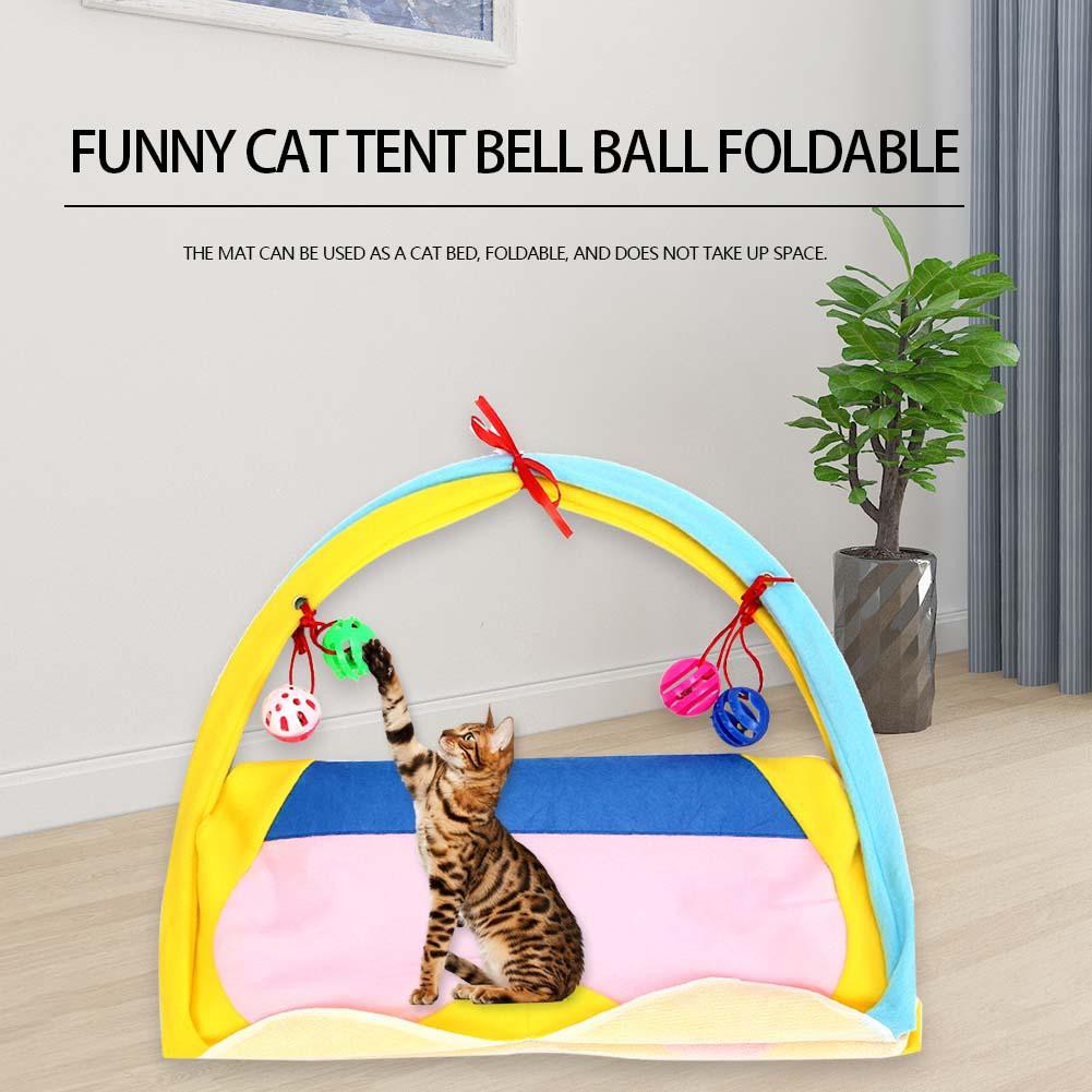 cat play tent