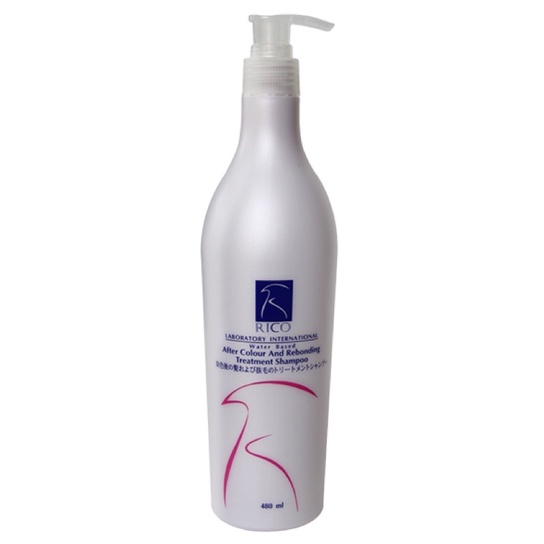 RICO after colour and rebonding shampoo 480ml (water based) Shopee