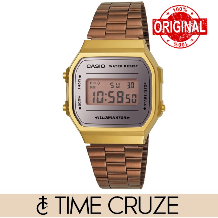 casio gold pink