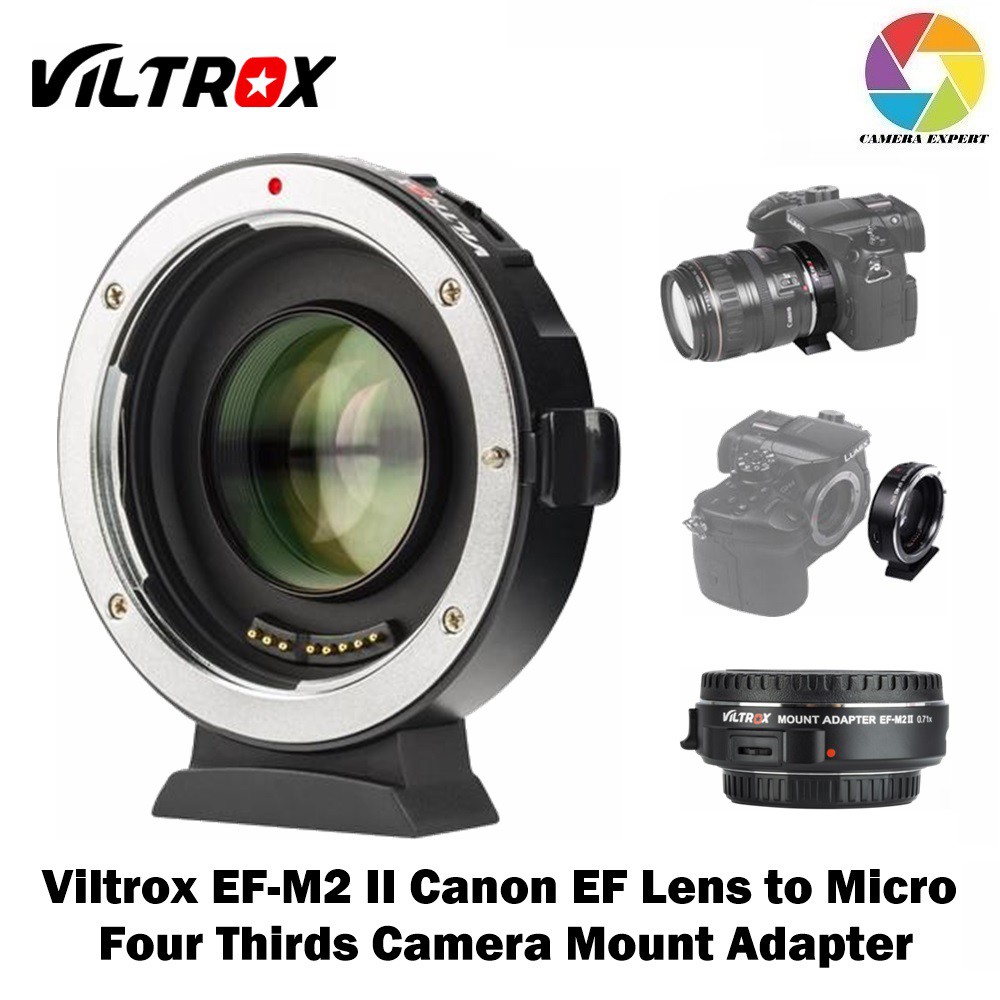 Shop Malaysia Viltrox Ef M2 Ii Canon Ef Lens To Micro Four Thirds Camera Mount Adapter Shopee Singapore