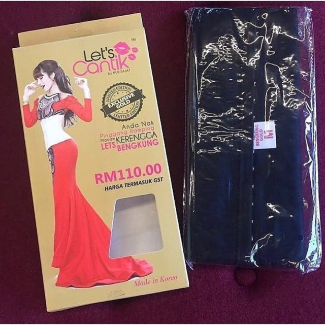 Sales Bengkung Nur Sajat Gold 16 Original Bone From Hq Stomach Buncit Fat Boroi Slim Fat Shopee Singapore