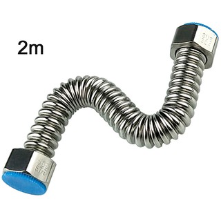 【VOLL】 Water Line Stainless Steel Flexible Refrigerator Ice Maker Supply Line Pipe Burst Proof Water Hose