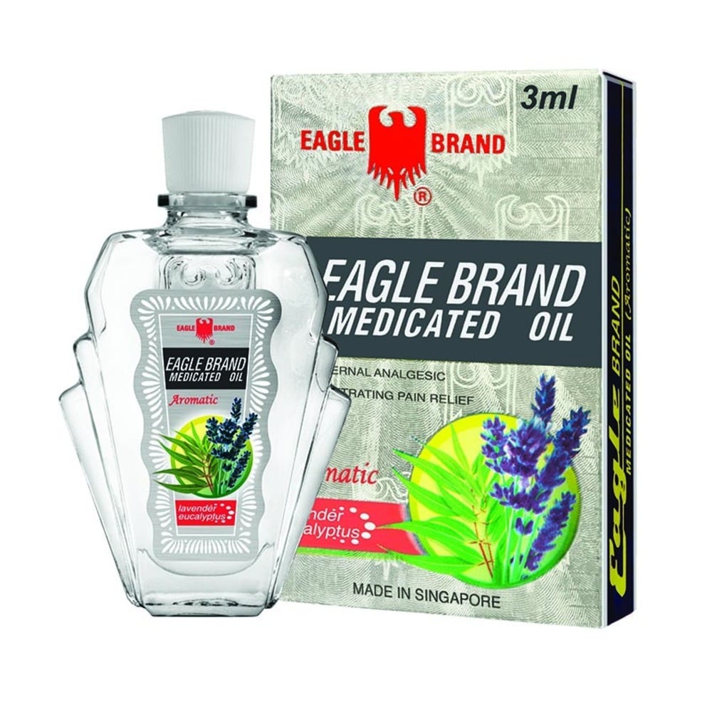 EAGLE Medicated Oil Aromatic 3ml Shopee Singapore