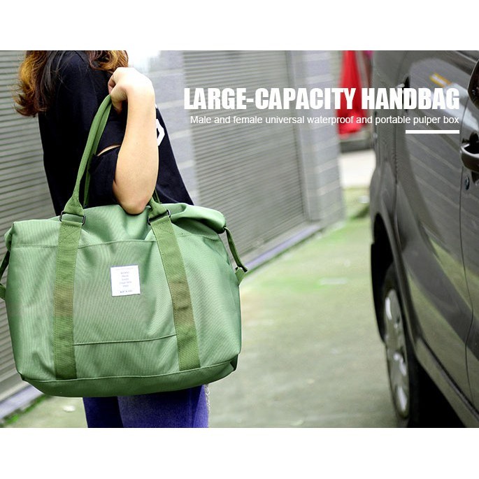 Korean version large capacity travel clothing bag portable travel bag