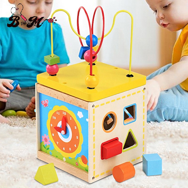 BM Baby Education Clock Learning Colour 