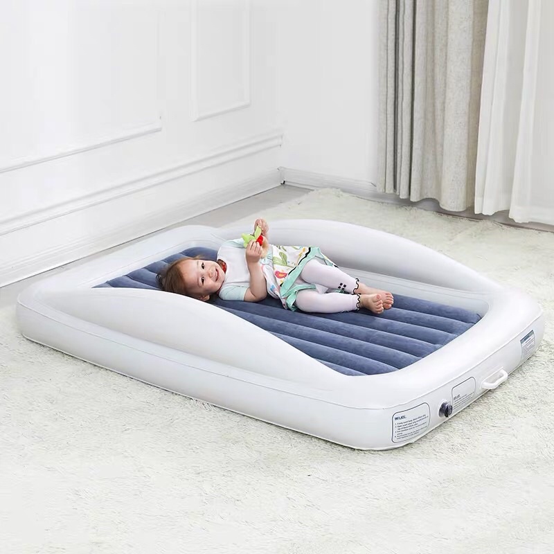 SG Stock Kids Toddler Inflatable Bed Air Mattress Blow up Bed Camping Single Air Mattress Air