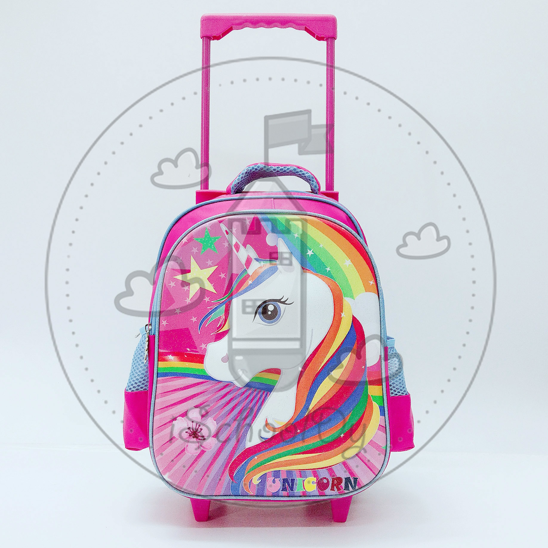 unicorn bag with wheels