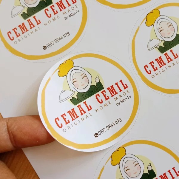 Packaging Label Stickers A3 Cromo Food Labels Cuting Shopee Singapore